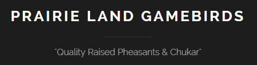 Prairie Land Gamebirds Logo